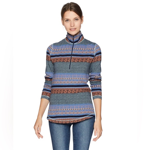 Woolrich Women's Mile Run Half Zip II In Size S - Picture 1 of 4